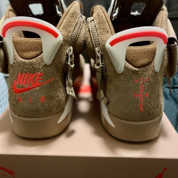 Travis Scott Jordan 6 British khaki - Picture 9 of 10